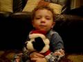 videos de Xavier and doggie santa 12-08.AVI
