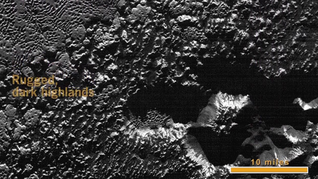 NASA показало лучшие фотографии Плутона. Фото.