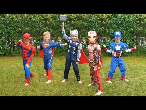 Super Hero Costumes: Spiderman, Batman, Superman, Ironman, and More