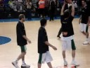 Ricky Rubio - escalfament bar�a-dkv