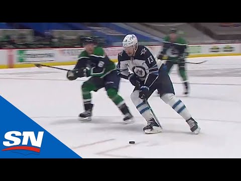 Jets' Pierre-Luc Dubois Breaks In, Beats Braden Holtby For OT Winner Against Canucks