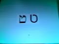 Hebrew Alphabet Hebrew Alphabet