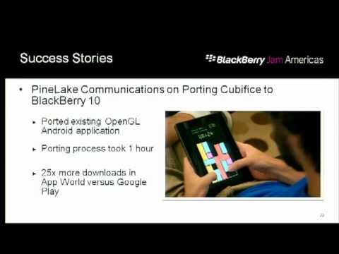 Developing Android Apps for BlackBerry 10