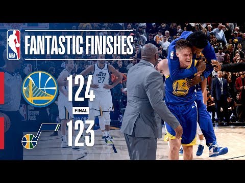Video: The Warriors and Jazz Go Down to the Final Seconds | October 19, 2018