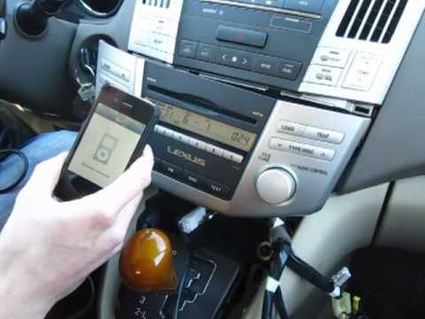 GTA Car Kits – Lexus RX 2004-2009 install of iPhone, Ipod and AUX adapter for factory stereo