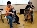 tambourin leclerc   duo violoncello