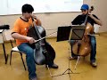 Tambourin, Leclerc - Duo violoncello