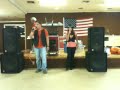 Gilbert and Vanessa singing a duet