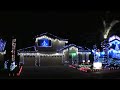 Christmas lights 13 houses set to Little Drummer Boy