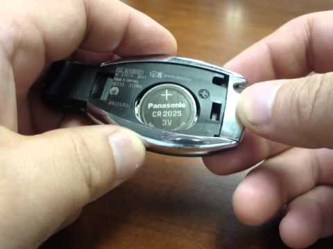 how to replace mercedes key battery