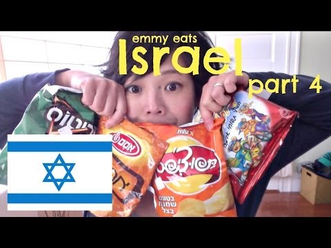 Emmy Eats Israel part 4 - tasting more Israeli snacks & sweets