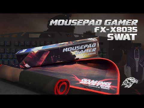 Vídeo de demonstração - Mousepad Gamer Swat  | FXX8035