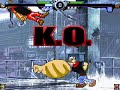 This is Popeye's latest update. SO....I just had to take him for a test drive XPPopeye is a pretty well balanced character. Though he is not as balanced built, his AI and moves help even it out. He possess moves that carry a lot of power and require no energy, and his supers are massive. With a high strength AI, Popeye would be impossible. But as of now, there is only a Medium and Light strength AI. As for now Popeye has a lot of strengths and only a few flaws.Popeye comes with a new combo system. Which activates at the start of the match. Although I like the ability to make it easier to pull off combos, the fact it makes the intro extremely long makes it almost not worth having. In the video, I cropped out that section of the video, because it took almost a full minute for the combo selector to disappear. I have emailed the creator, and he says that he will probably try to find a way to toggle the combo selector, only because if you face Popeye as either the first match or face against him in Arcarde, his combo selector waits for input from a HUMAN controller. So unless you press an override key, the match won't start, and pressing an override key will disable intros so really, facing him in arcade shows up poorly.======================================================The second Popeye in this video may be either the 90% popeye, the Medium 95% one, or the Easy 95%.I also find the Black Popeye's intro to be a little TOO racist. I would love to see a Gray Scale Popeye Pallete, since some of the Popeye my Grandad was responsible for was B&W.======================================================Stage: KOF2 Factory (M.M.R.)Music: Galcius (Killer Instinct Gold Cuts)