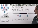 Basic Math: Lesson 2 - Equalities  Inequalities