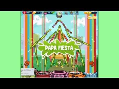 Papa Pear Saga level 366 How to hit middle bucket