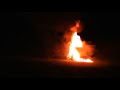 Burning Corvette C6R @ Total 24h of Spa in the night FIA-GT Burning Corvette C6R @ Total 24h of Spa in the night FIA-GT