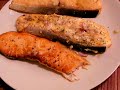 salmon cooked three ways