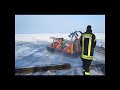Steinhude: Einweisungsfahrten zur Eisrettung der FFW Steinhude