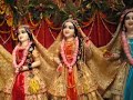 Mangala darsan after Janmastami, Mayapur 2008