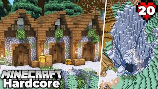 Building a Quarry and Warehouse in Minecraft 1.16 Hardcore Survival Let's Play