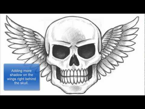 how to draw skulls