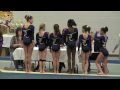 Alexandra Owen competing in gymnastics