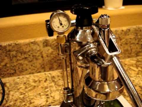 La Pavoni espresso machine PID heat test temperature surfing, how to pull shot via pressure gauge La Pavoni espresso machine PID heat test temperature surfing, how to pull shot via pressure gauge