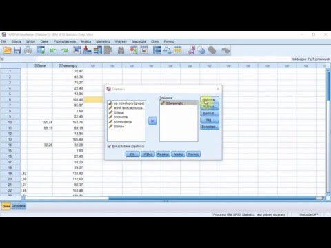 ANOVA - jednoczynnikowa analiza wariancji