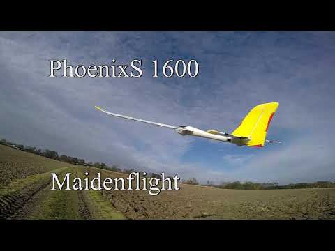 Phoenix S 742-74, 1600 mm (Bangood) - Maidenflight