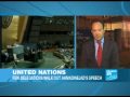 France24 September 24: US, France among walkouts during Ahmadenijad speech