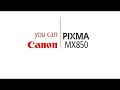 Canon PIXMA MX850 Inkjet Multifunctional (NO)