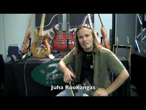 Ruokangas Guitars at Montreal Guitar Show 2009