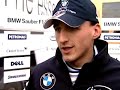 BMW Sauber F1.08: Interview Robert Kubica.