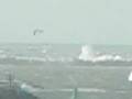videos de Wind over de zuidpier IJmuiden