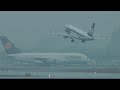Airbus A380 landing at Warsaw Chopin Airport [HD] 19.03.2011