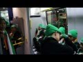 Thai Tims on the train at the transport museum.