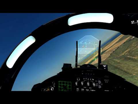 Flaming Cliffs 3 F15C gameplay