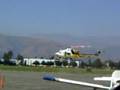 L.A. county fire copter 11 takeoff