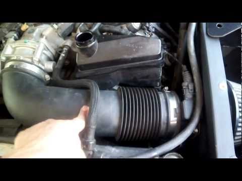 cadillac sts cold air intake install