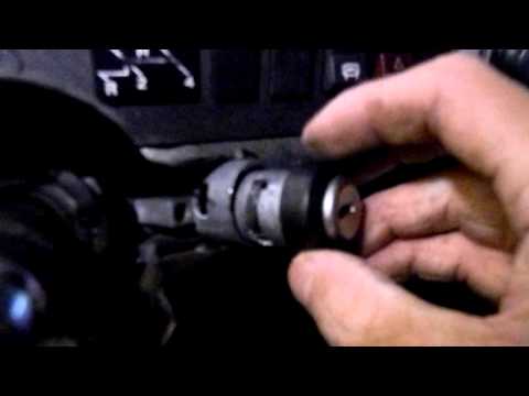 how to remove and install a 1973 vw superbeetle ignition barrel and lock pin