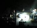 Lead singer of FOO FIGHTERS, Dave Grohl falls over on stage