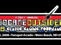 here is a video showing the video game outsiders podcast 2008 classic gaming tournament held at the famous funspot arcade in weirs beach, nh. we competed on five game including donkey kong, ms. pac-man, galaga, food fight, and track and field. world champion don hayes joined us and pretty much beat everyone!! don currently holds the world records for centipede, dig dug, domino man, frogger, lode runner, millipede marathon and tournament, space invaders, super cobra, and super zaxxon. special ...