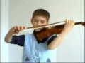 J.S.Bach - Partita N�2, for solo violin (3 part , Ciaccona).
