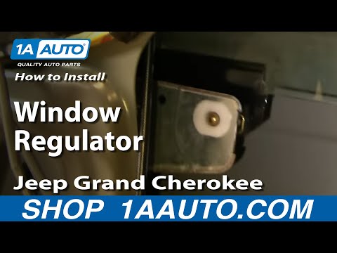 How To Install Replace Window Regulator Jeep Grand Cherokee 99-04 – 1AAuto.com