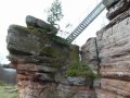 WINSCHERTFELS - vue générale de la façade Sud -