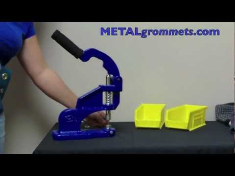 how to fasten grommets