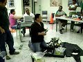 Exposición del facilitador Sergi Ramirez acerca de los métods y dispositivos de taponeo en procedimientos de emergencia de HAZMAT