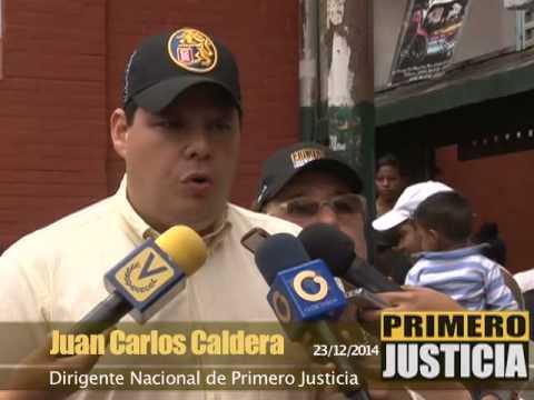 Juan Carlos Caldera: “Primero Justicia siempre está metido en el corazón del pueblo”