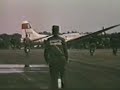 B17 1944 LANDING ON ONE WHEEL AT PODINGTON