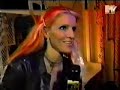 Marilyn Manson and Twiggy Ramirez conduct an interview in 1996. This is Antichrist Superstar, baby. :D